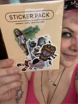 Our Exclusive Tarot & School Bites Sticker Pack!**